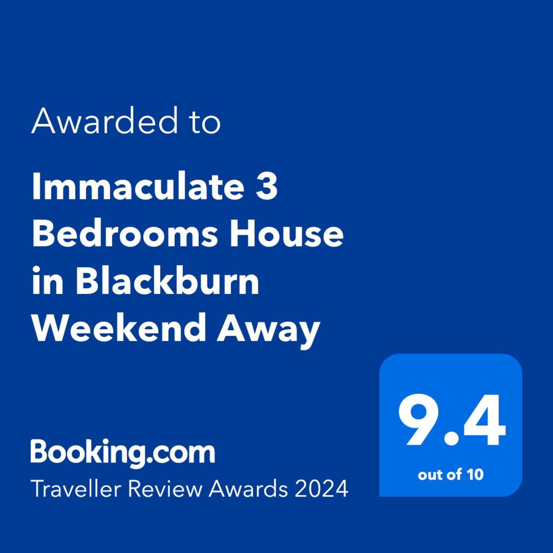 Come & Unwind In Charming 5 Bed House In Blackburn Blackburn  Exterior foto